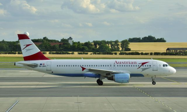 Airbus A320 (OE-LBO) - Austrian Airlines Airbus A320-214 OE-LBO in Vienna