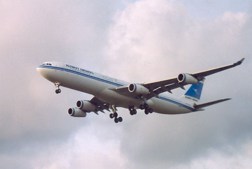 Airbus A340-300 (9K-ANA) - Kuwait Airways A340-313 cn89; Archief 18aug99