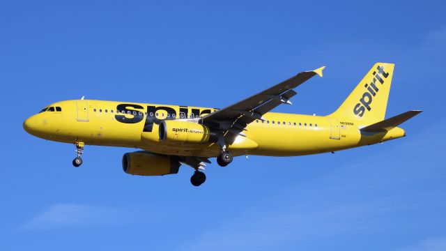 Airbus A320 (N698NK) - Arriving as NK625 from MCO