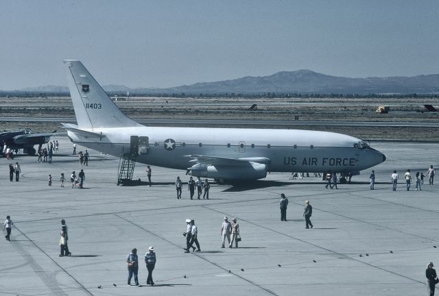 71-1403 — - T-43A static display George AFB, Victorville, CA 1977