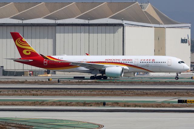 Airbus A350-900 (B-LGC) - taxiing after landing. 