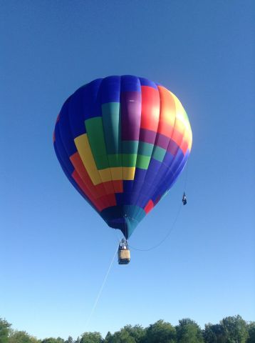 Unknown/Generic Balloon (N3015K) - Ann Morrison Park, Boise ID.  August 31, 2013.