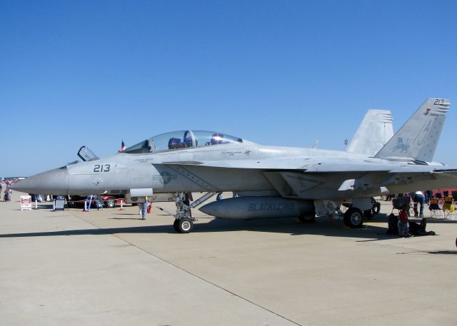 McDonnell Douglas FA-18 Hornet (16-6639) - At Barksdale Air Force Base.     Boeing F/A-18F Super Hornet!
