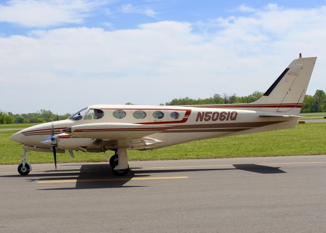 Cessna 340 (N5061Q) - At Downtown Shreveport.