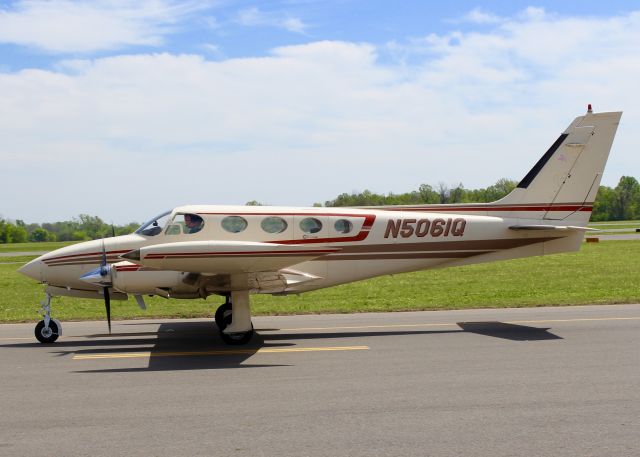 Cessna 340 (N5061Q) - At Downtown Shreveport.