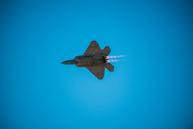 Lockheed F-22 Raptor — - Capital Airshow 2022 - Entrance Area