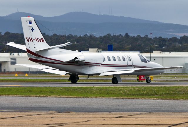 Cessna Citation V (VH-HVM) - CESSNA 550B CITATION BRAVO - REG VH-HVM (CN 550-0984) - PARAFIELD AIRPORT ADELAIDE SA. AUSTRALIA - YPPF (19/5/2016)