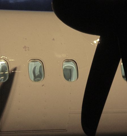 — — - Am wondering if this indicates some propeller damage or not. Anyone who knows can say?