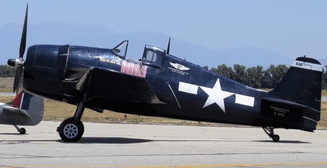 Grumman G-50 Hellcat (N1078Z) - 1963 Commemorative Air Force F6F-5 Hellcat at Chino Air Show - 2018