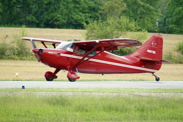 Piper 108 Voyager (N673C) - On roll-out