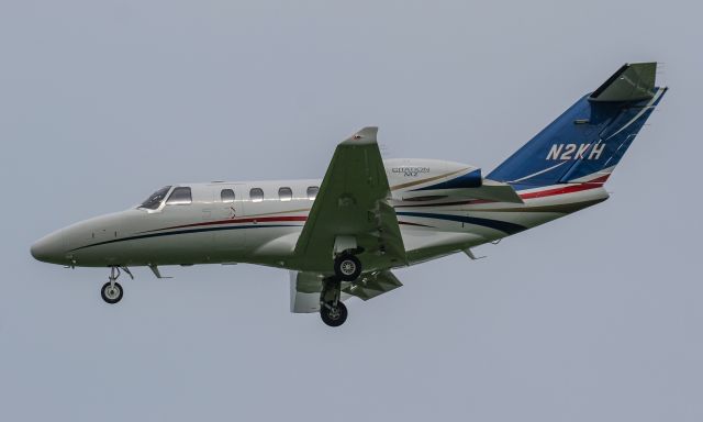 Cessna Citation M2 (N2KH) - N2KH inbound Belfast from Keflavik then onto Vienna - 03-05-2023.