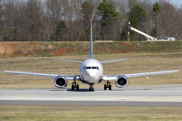 N452UW — - US Airways 737-400 2/22/14 