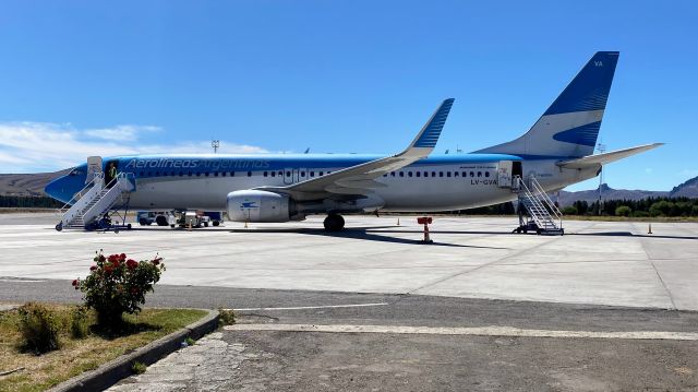 Boeing 737-800 (LV-GBA) - Proximo a partir desde Chapelco hacia Aeroparque, Domingo 9 de marzo de 2025 16:10 GMT