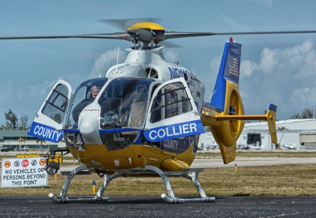 Eurocopter EC-635 (N911CK) - Collier County EMS EC-365 N911CK in KAPF. 02-02-2019