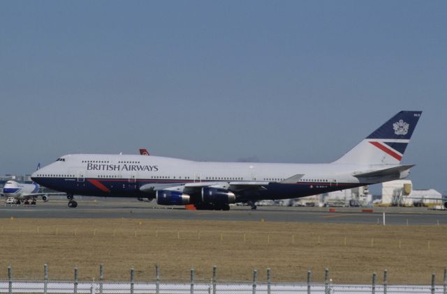 Boeing 747-400 (G-BNLN) - Departure at Narita Intl Airport Rwy34L on 1998/02/05