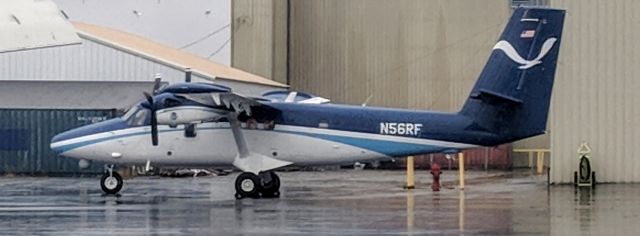 De Havilland Canada Twin Otter (N56RF) - Parked at Ravn Airlines terminal, Anchorage International Airport