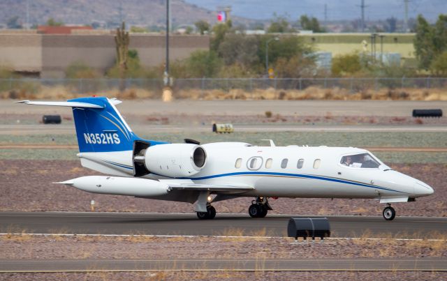 Learjet 35 (N352HS) - Spotted at KDVT on December 24, 2020