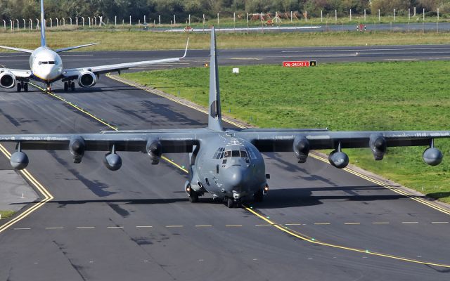 Lockheed C-130 Hercules (11-5725) - "septr71" usaf hc-130j combat king II 11-5725 arriving in shannon 25/9/17.