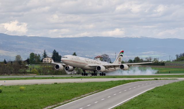 Airbus A340-500 (A6-EHD)