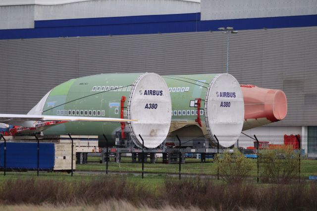 Airbus A380-800 (F-WWSH) - MSN 262 the first A380 for All Nippon, seen at TLS 17th March 2018, but not due for delivery until June 2019.