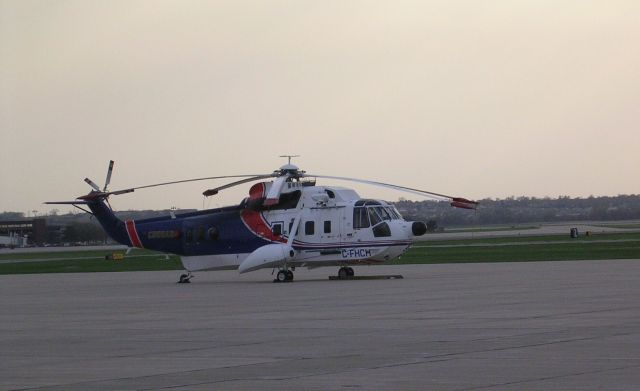 Sikorsky Sea King (C-FHCH) - Parked at Silverhawk Aviation, 4-13-11