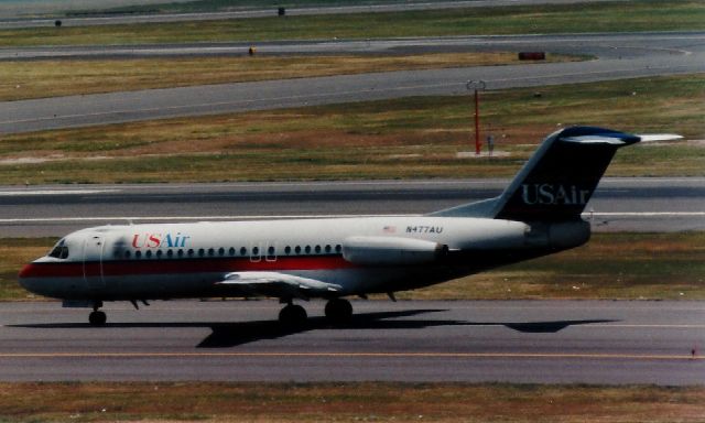 Fokker Fellowship (N477AU) - From June 14, 1997