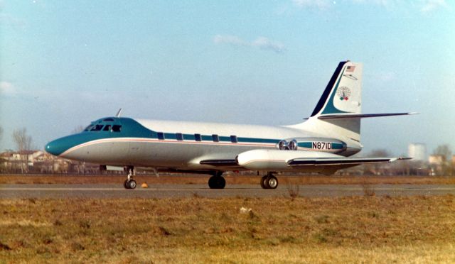 Beechcraft 55 Baron (N871D) -   br /LOCKHEED JETSTAR,Gennaio 1974