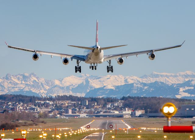 Airbus A340-300 (HB-JMJ) - HB-JMJ ZRH 2016/03/26