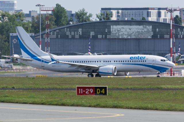 Boeing 737 MAX 8 (SP-EXC) - EPWA SPOTTING