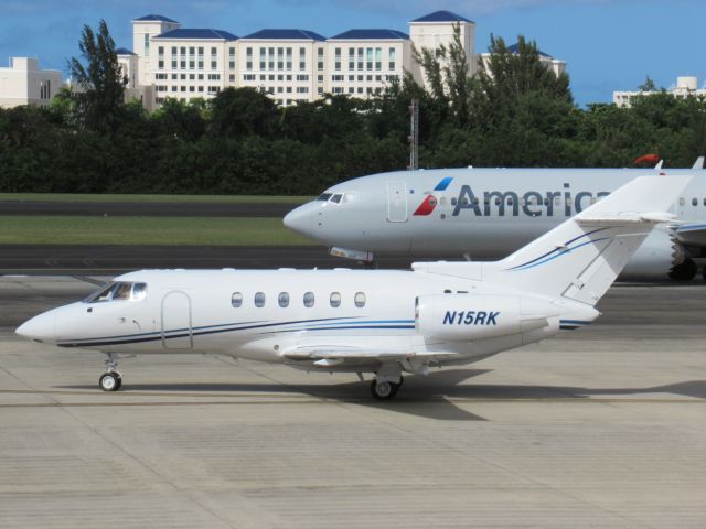 Hawker 800 (N15RK)