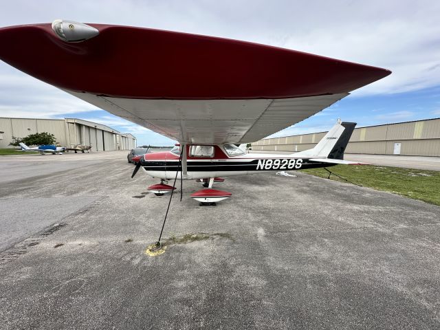 Cessna Commuter (N8928S) - N8928S 65 150 on Scott MacDonald Aircraft Ramp KSUA