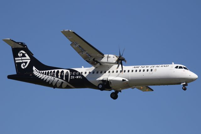 Aerospatiale ATR-72-600 (ZK-MVL) - on 27 January 2019