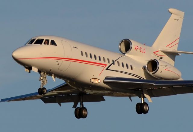 Dassault Falcon 900 (VP-CLO) - 16/12/2013