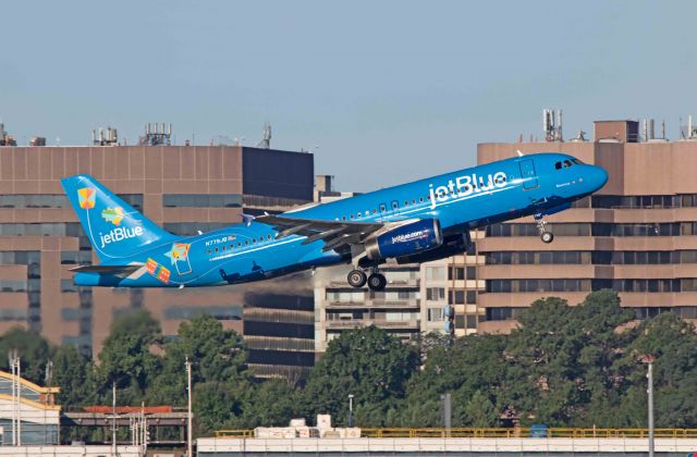 Airbus A320 (N779JB) - Puerto Rico - Bluericua Livery