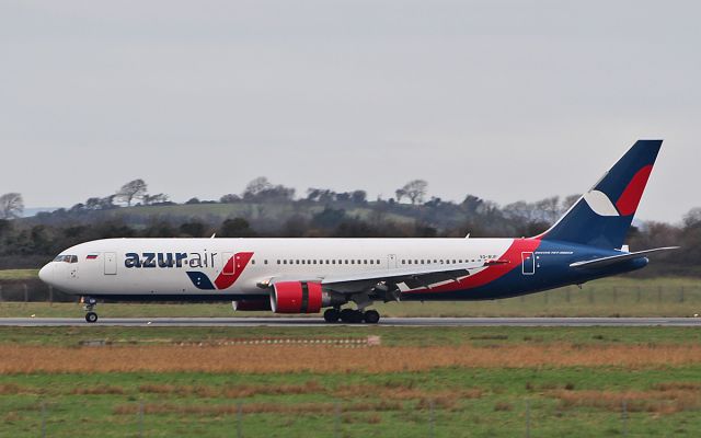 BOEING 767-300 (VQ-BUP) - azurair b767-33a(er) vq-bup landing at shannon on a fuel stop while routing moscow to varadero in cuba 1/1/19.