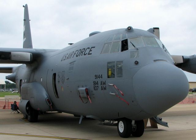 Lockheed C-130 Hercules (91-9144) - At Barksdale Air Force Base.