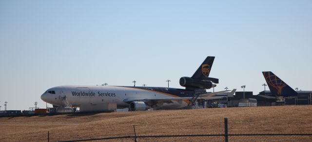 Boeing MD-11 (N292UP) - 020922 parked at north cargo ramp