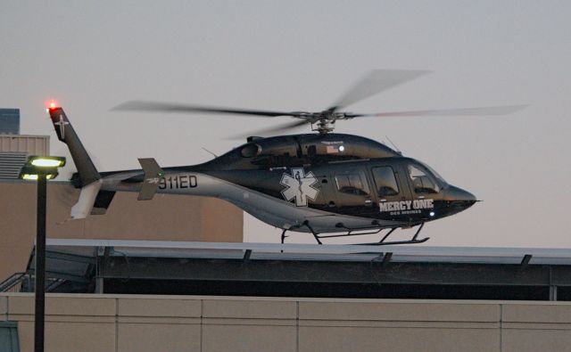 Bell 429 GlobalRanger (N911ED) - 8/11/21 @ 8:16 PM  IA92