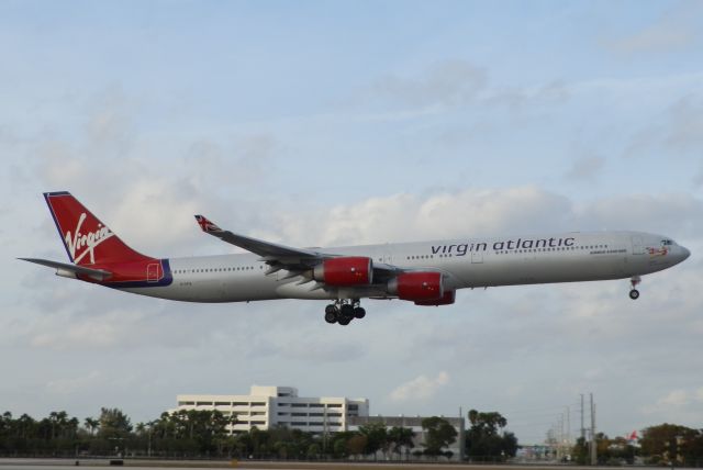 Airbus A340-600 (G-VFIZ)