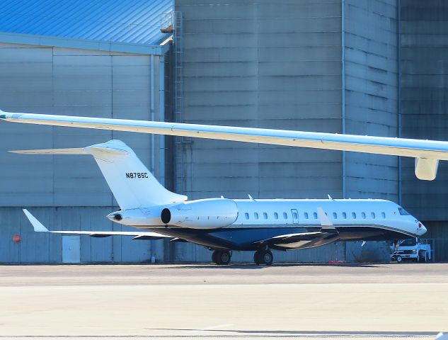 Bombardier Global Express (N878SC) - Photo taken on Dec 19, 2022.
