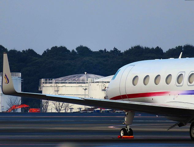 Gulfstream Aerospace Gulfstream G650 (T7-ARN) - I took this picture on Mar 05, 2019.