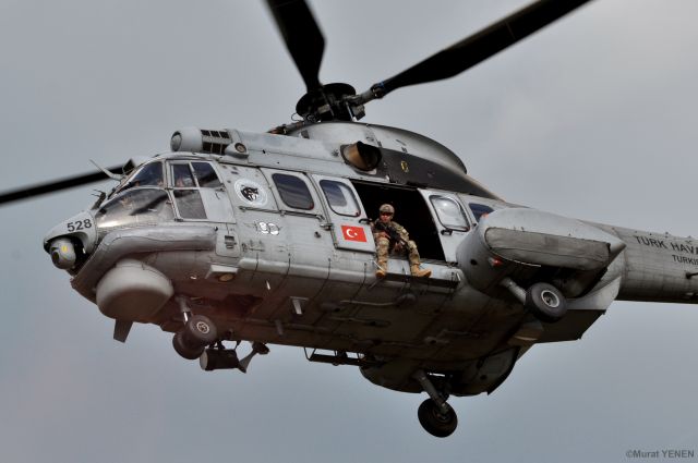 TUSAS Cougar (01-2528) - Turkish Air Force Eurocopter As-532UL Cougar