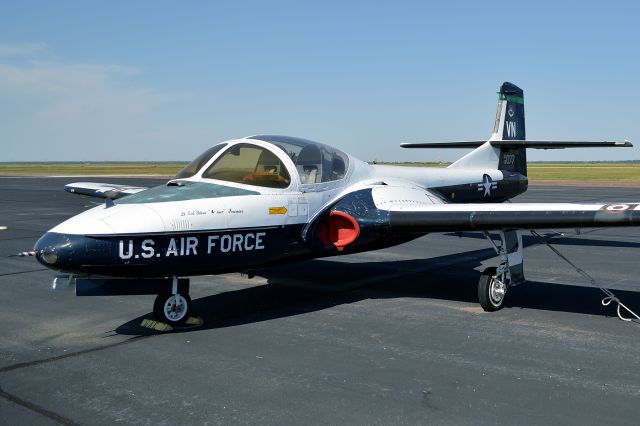 Cessna 318C (68-8077) - Static display at Newport Municipal. May 2012.