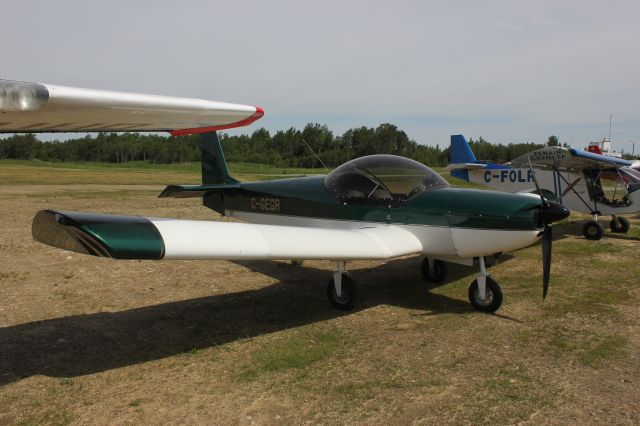 C-GEGR — - C-GEGR Zenair Zodiac 601-HD RVA Aéroport de Sherbrooke QC. CYSC 16-06-2018.