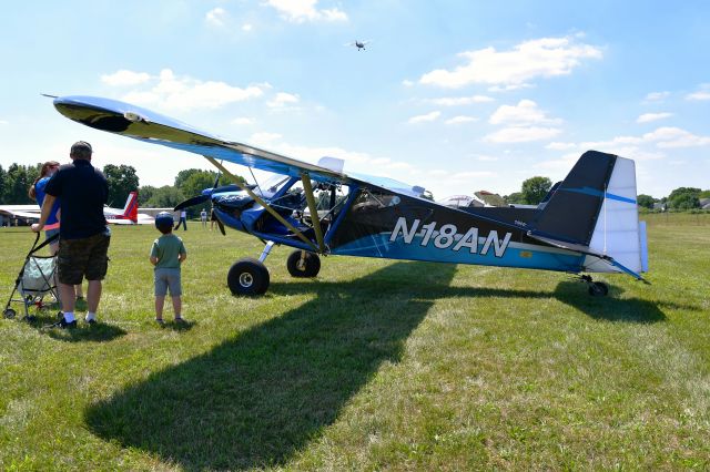 RAINBOW SKYREACH BushCat (N18AN) - Rainbow Sky Reach BushCat N18AN in Brighton, MI