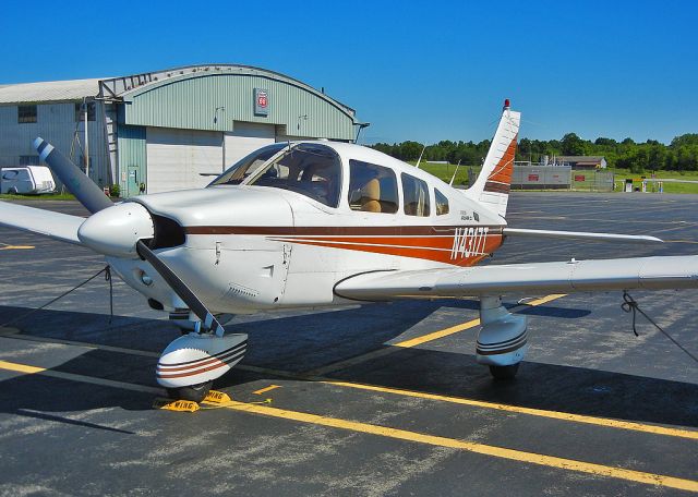 Piper Cherokee (N4317T) - My Piper Archer II in Glens Falls NY.