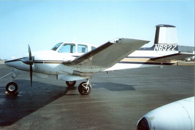 Beechcraft Twin Bonanza (N632Z) - Seen here in May-00.