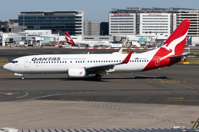 Boeing 737-800 (VH-VZZ)