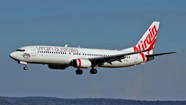 Boeing 737-800 (VH-VUE) - Boeing 737-8FE msn 34167 Ln 1676 Virgin Australia VH-VUE Curl Curl Beach final rwy 03 YPPH 22  October 2016