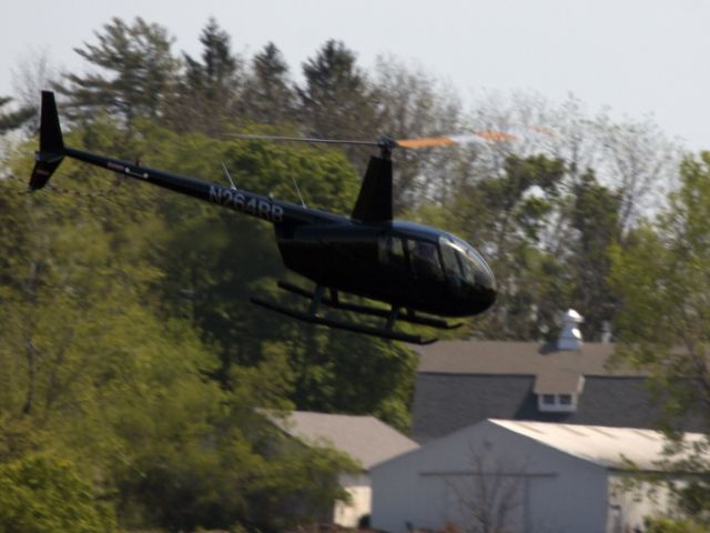Robinson R-44 (N264RB) - Along runway 17.